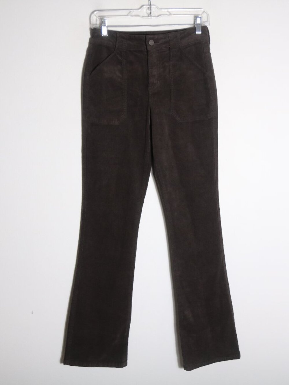 Sanctuary Hayden Bootcut Corduroy Pants Brown‎ 26 Mid Rise Retro Stretch Boho